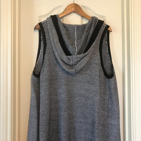 Hooded Sweater Vest/Duster - Picture 7 of 10